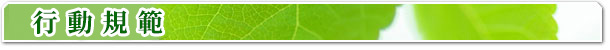 行動規範